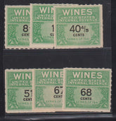 US Revenues #RE184//203 Mint F - VF